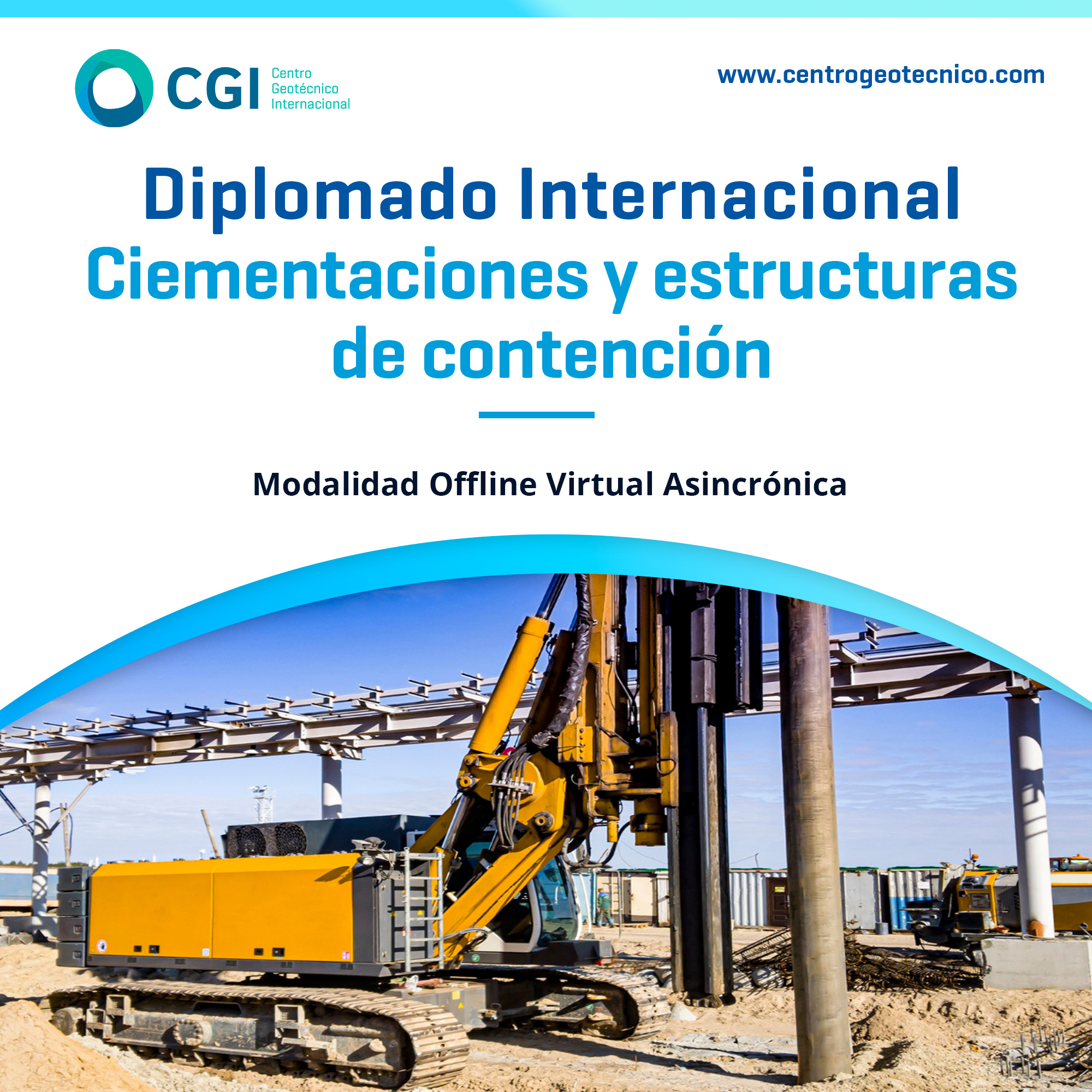 Diplomado de Cimentaciones y Estructuras de contención offline Centro